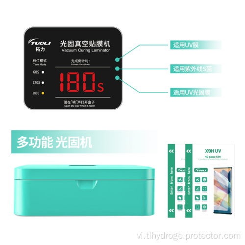 Phim bảo vệ bằng sợi kính UV cho điện thoại cong